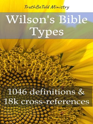 cover image of Wilson´s Bible Types